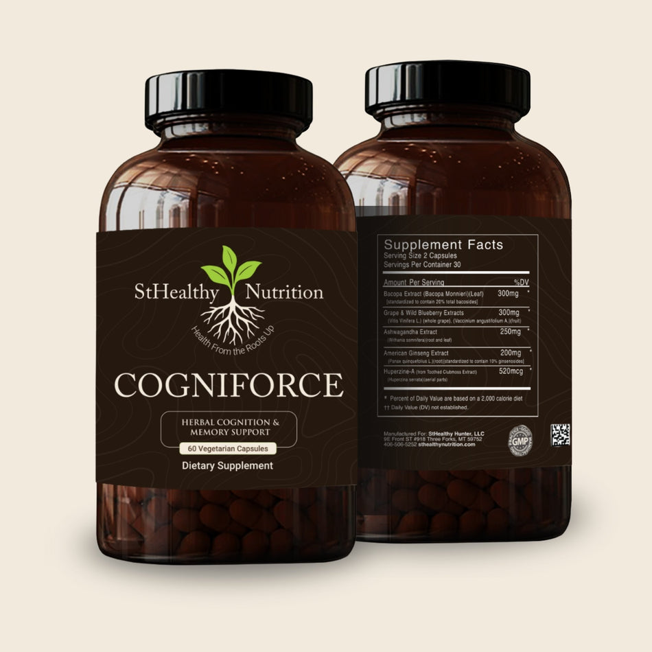 CogniForce – Herbal Cognition & Memory Support
