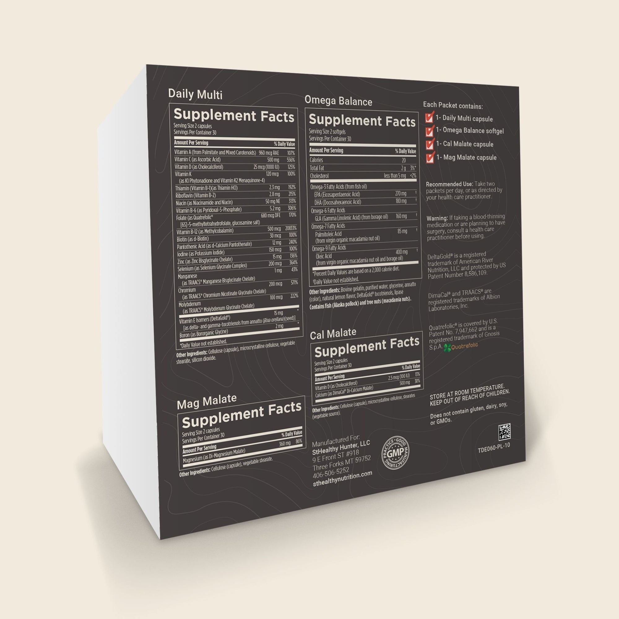 Daily Nutrient Packs – Foundational Wellness & Energy
