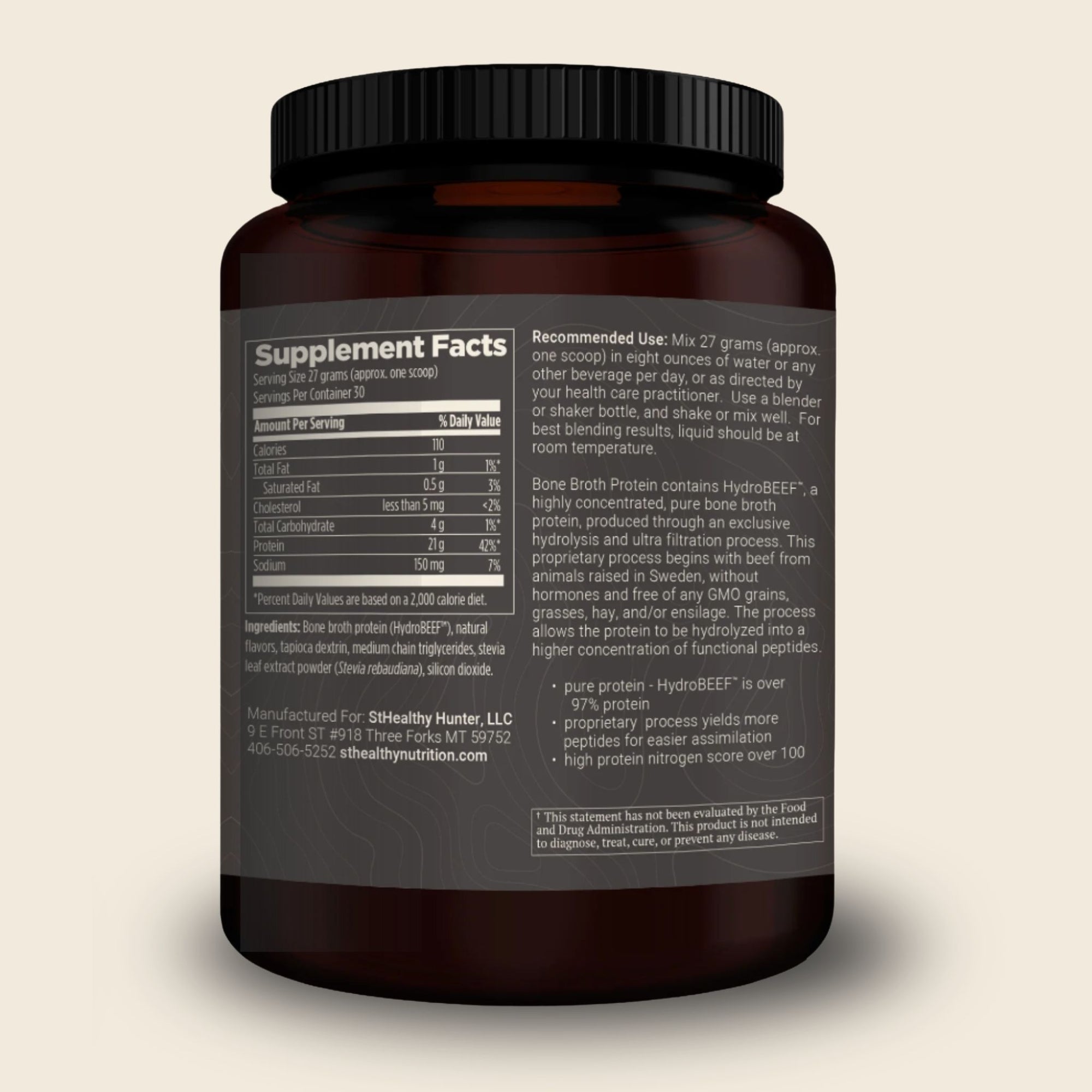 Bone Broth Protein – Gut, Joint & Muscle Support