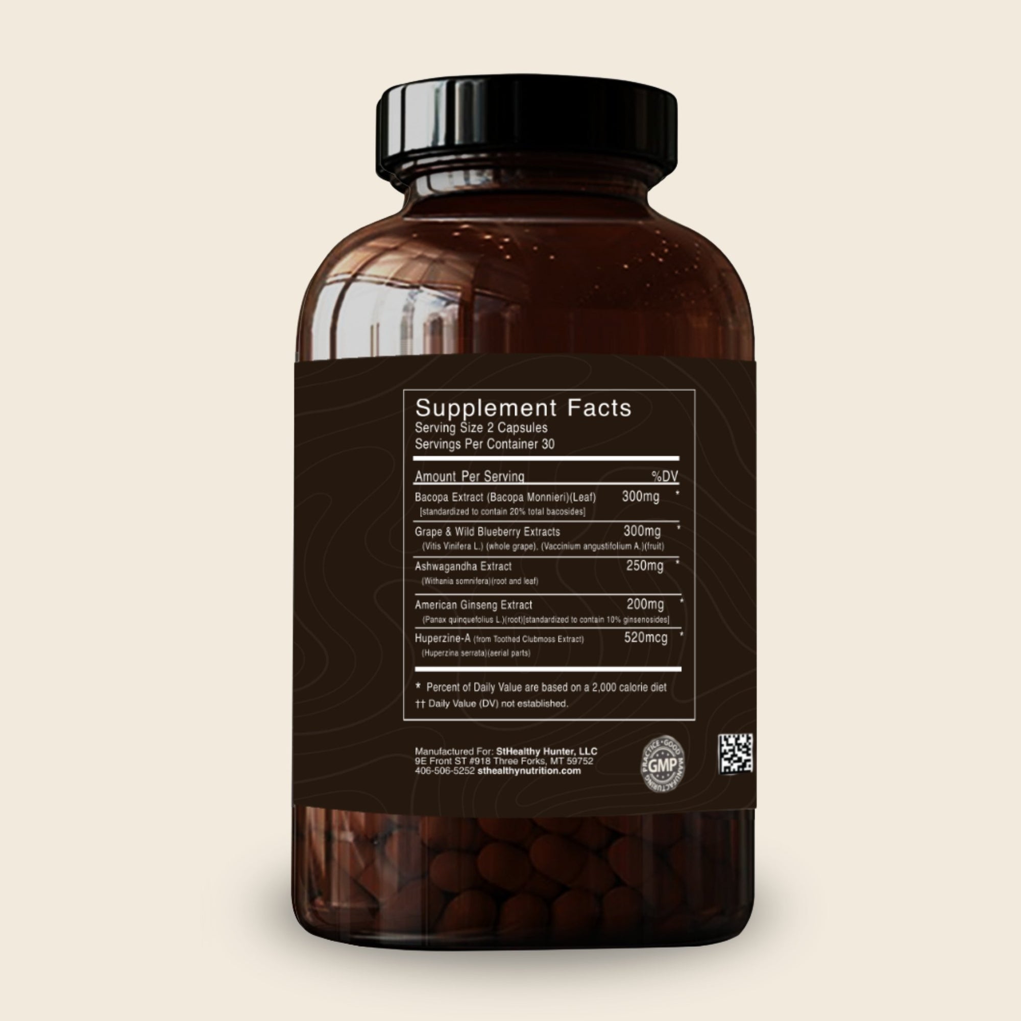 CogniForce – Herbal Cognition & Memory Support